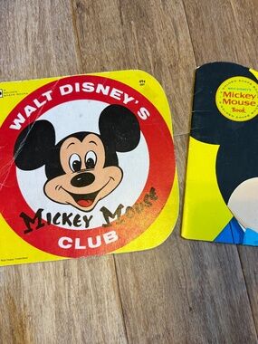 Vintage Mouse Books from the 1970s- set of two from 1970s